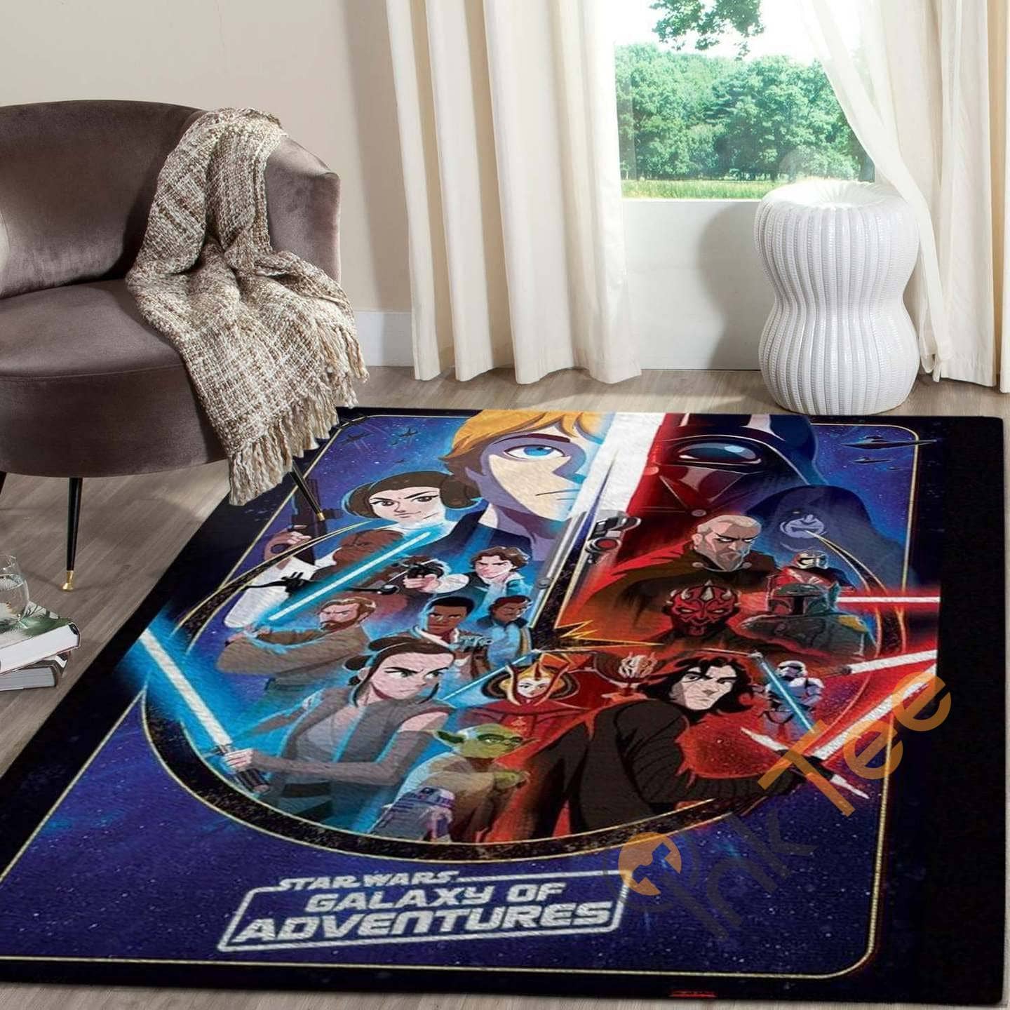 Star Wars Disney Lover I Love You To Bedroom Movies Gift For Lovers Rug
