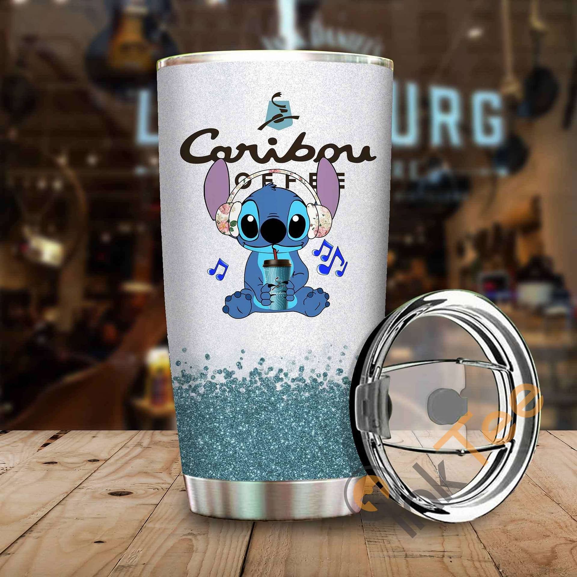 Stitch Caribou Coffee Amazon Best Seller Sku 4005 Stainless Steel Tumbler