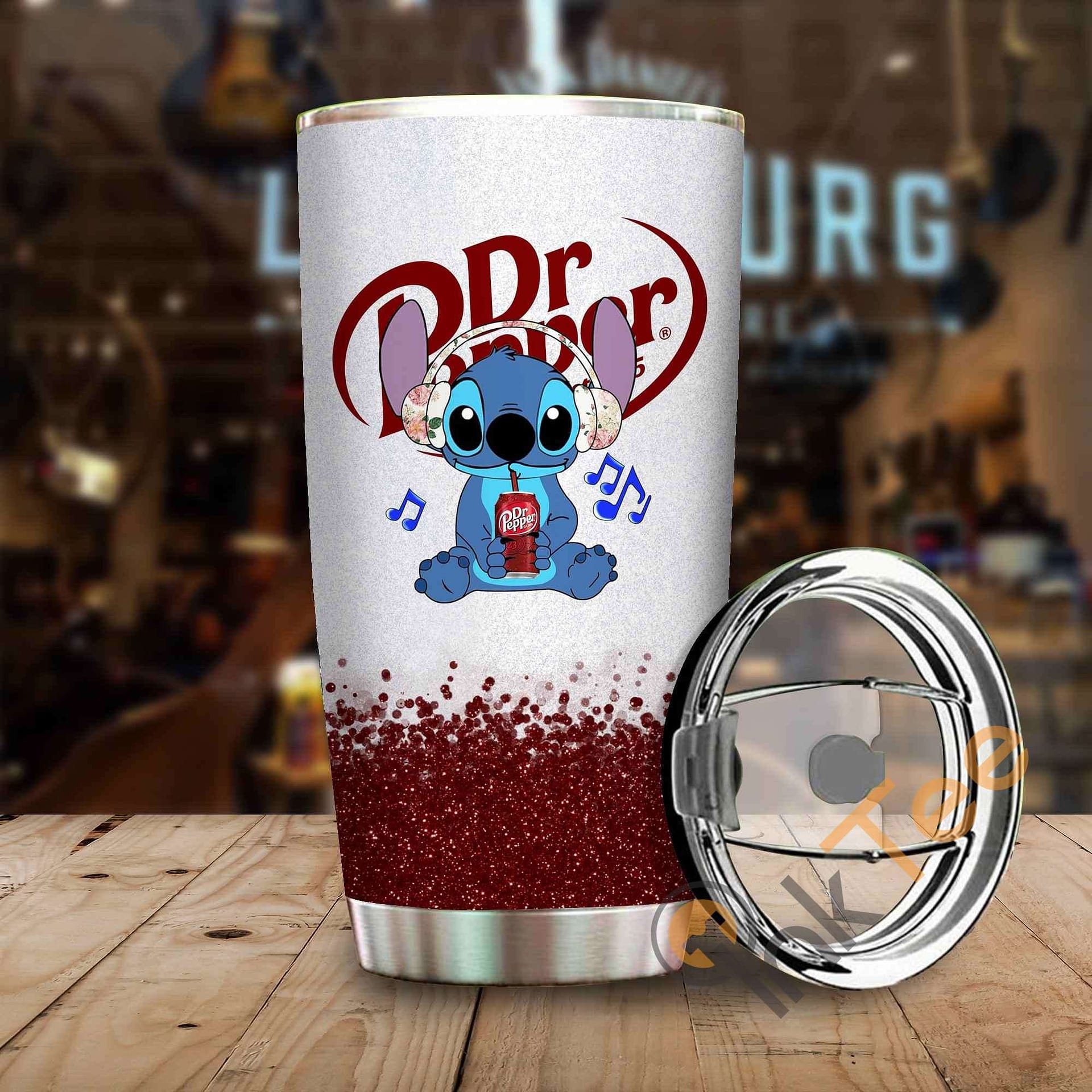 Stitch Dr Pepper Amazon Best Seller Sku 3883 Stainless Steel Tumbler