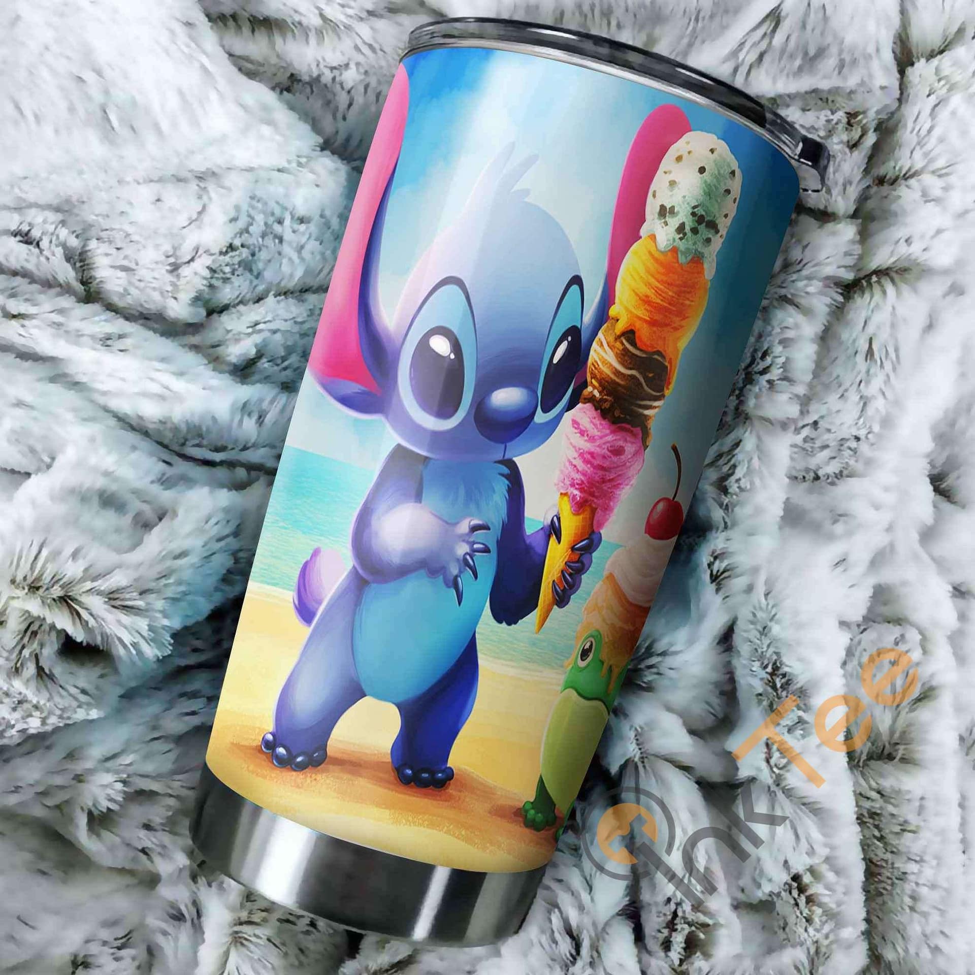 Stitch Ice Cream Perfect Gift Stainless Steel Tumbler