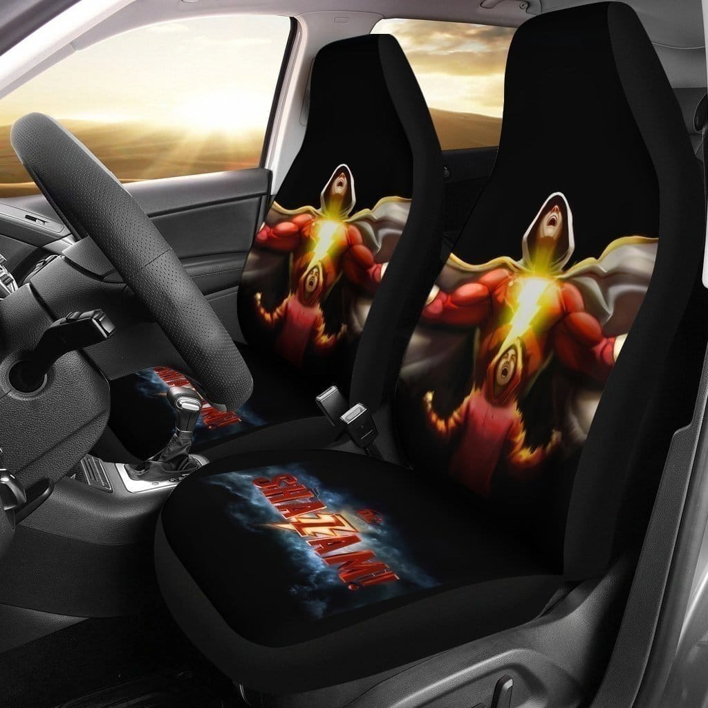 Super Power Shazam Dc Comics For Fan Gift Sku 1597 Car Seat Covers