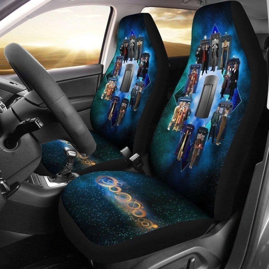 Tardis Telephone Doctor Who For Fan Gift Sku 3030 Car Seat Covers