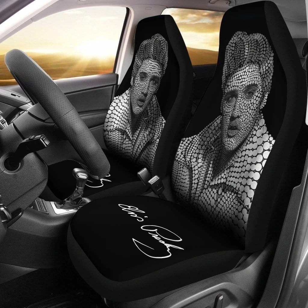 The King Elvis Presley For Fan Gift Sku 1527 Car Seat Covers