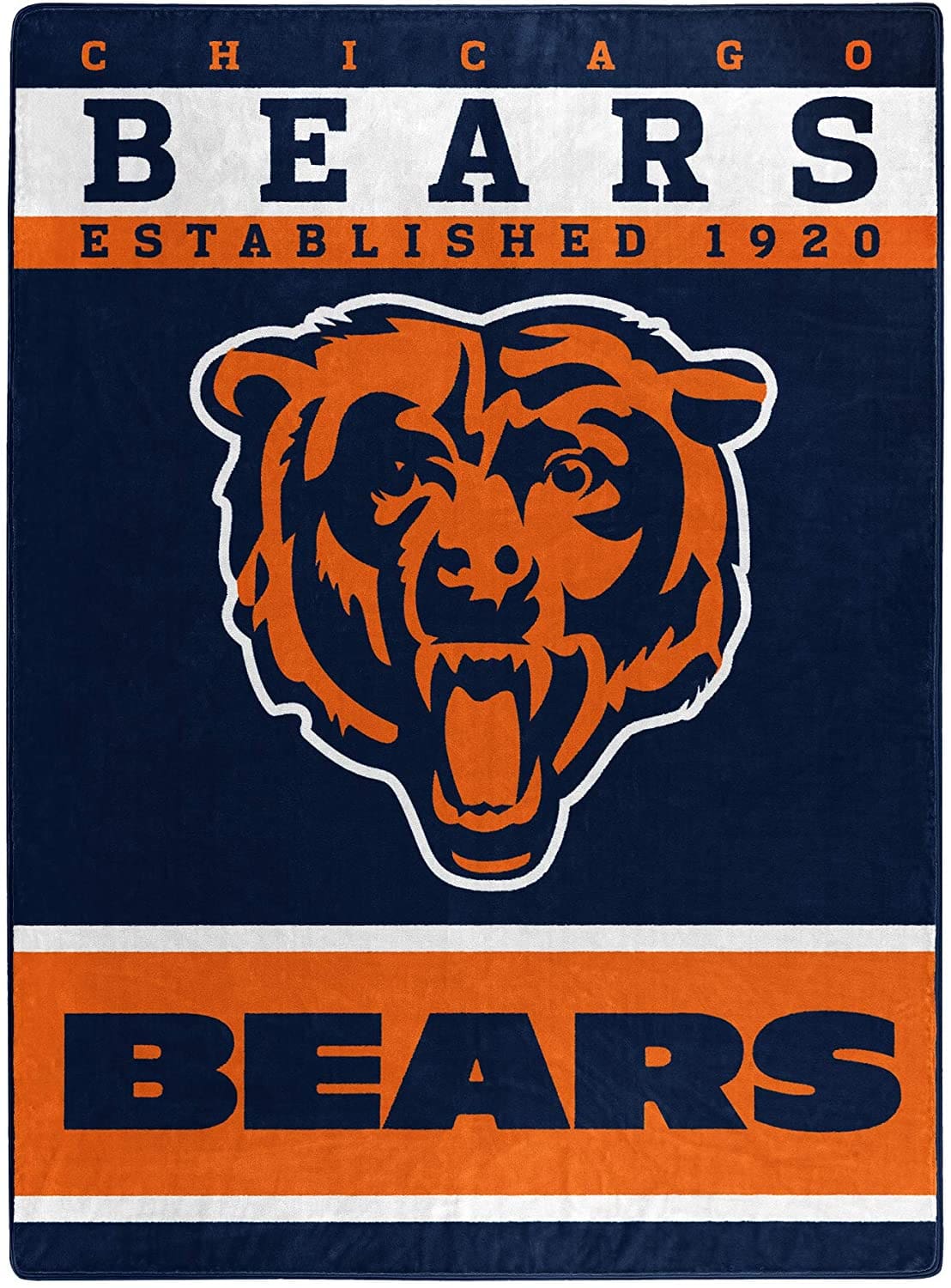 The Officially Licensed Nfl Throw Chicago Bears Fleece Blanket