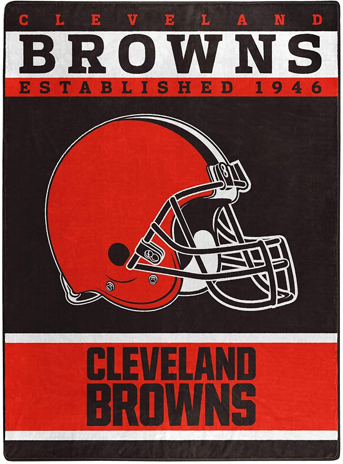 The Officially Licensed Nfl Throw Cleveland Browns Fleece Blanket
