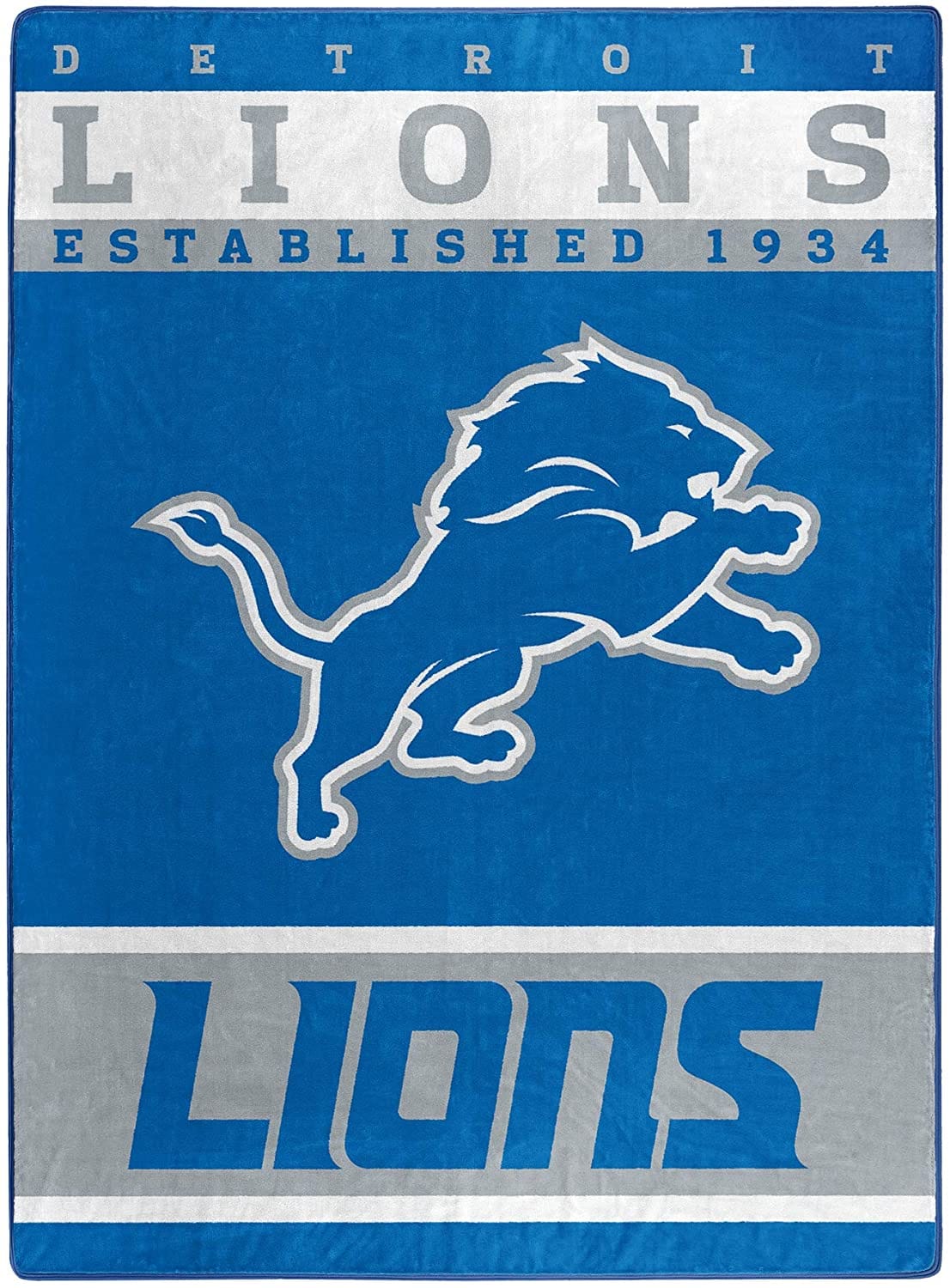 The Officially Licensed Nfl Throw Detroit Lions Fleece Blanket
