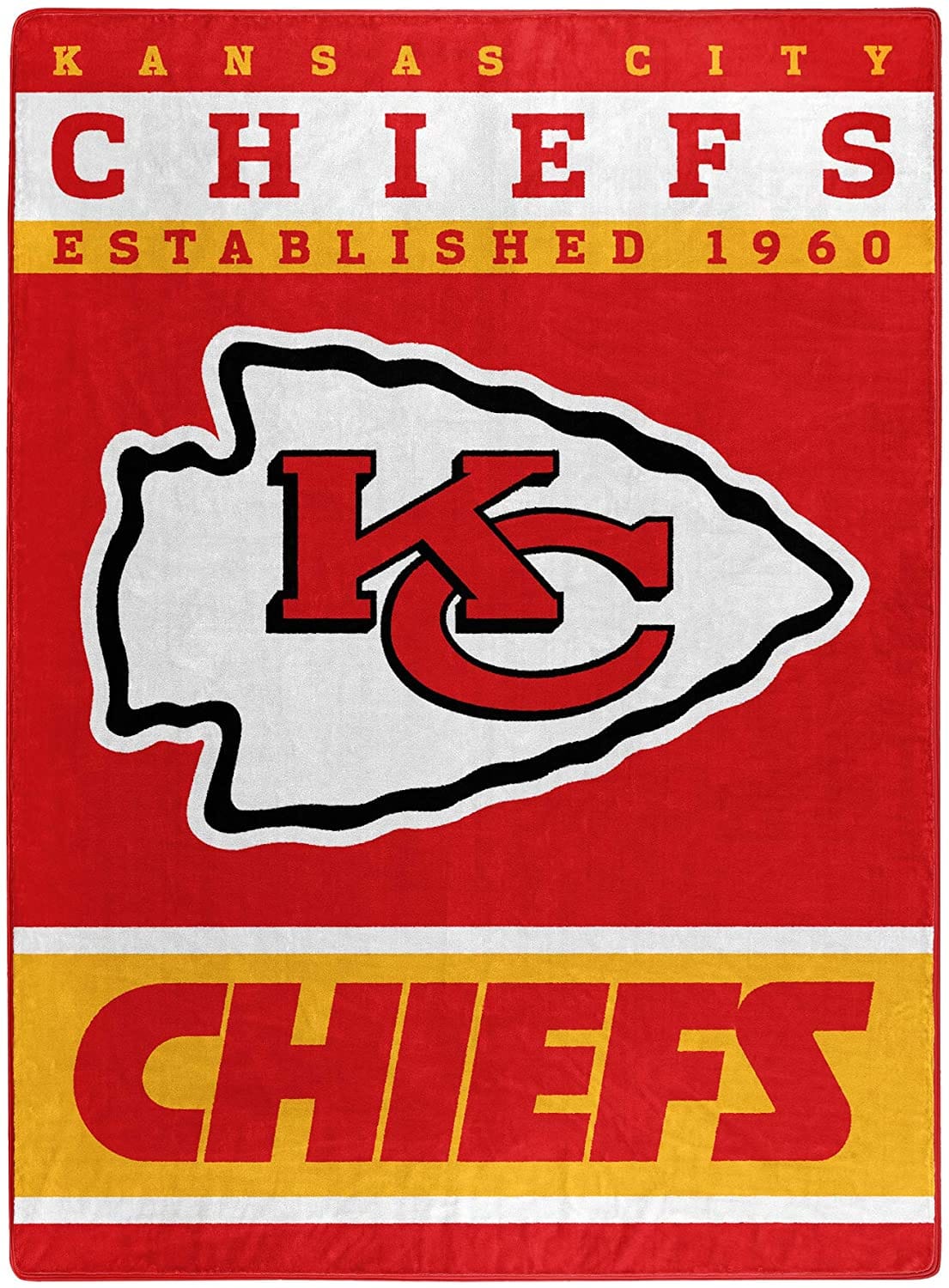 The Officially Licensed Nfl Throw Kansas City Chiefs Fleece Blanket