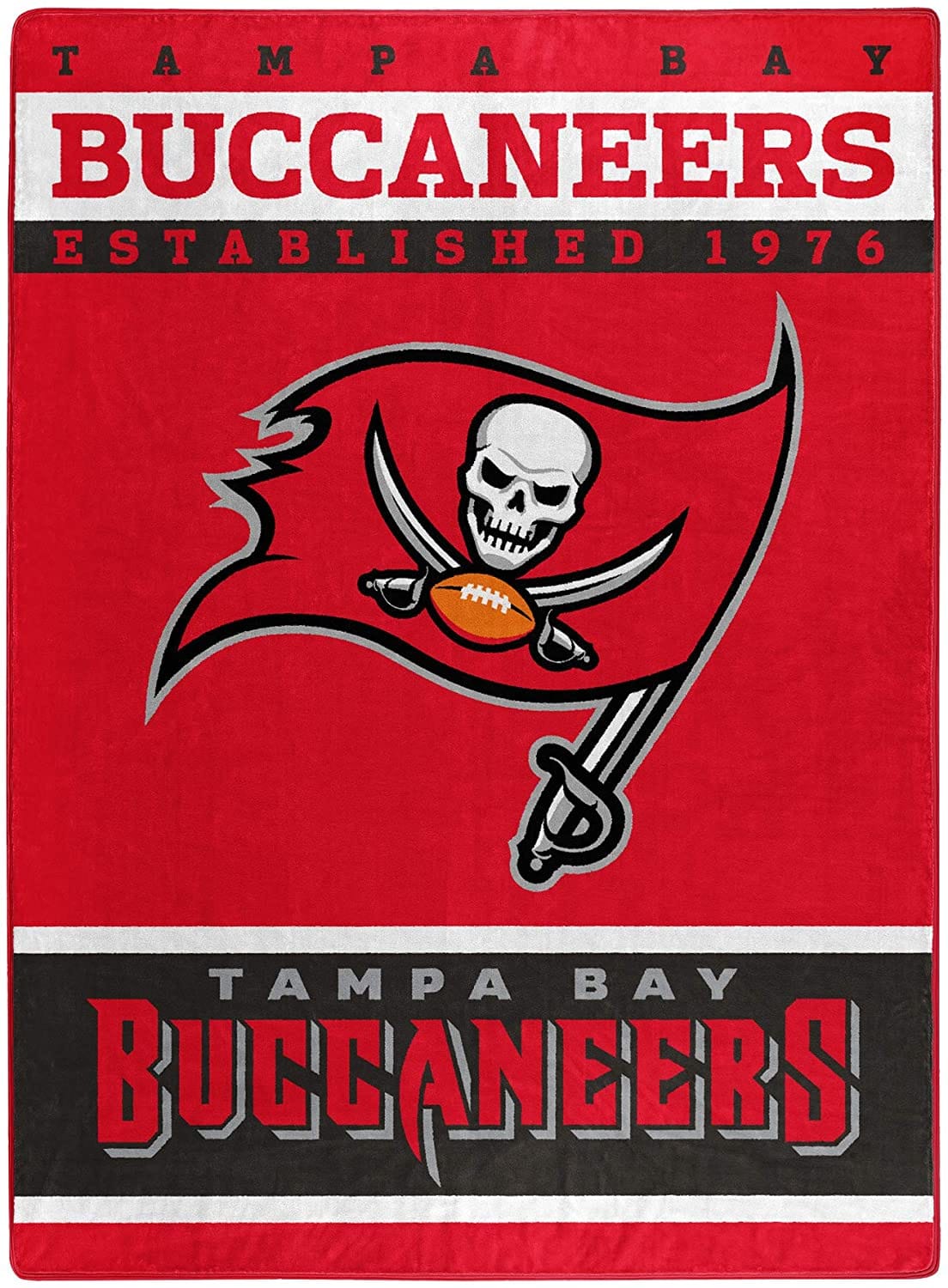 The Officially Licensed Nfl Throw Tampa Bay Buccaneers Fleece Blanket