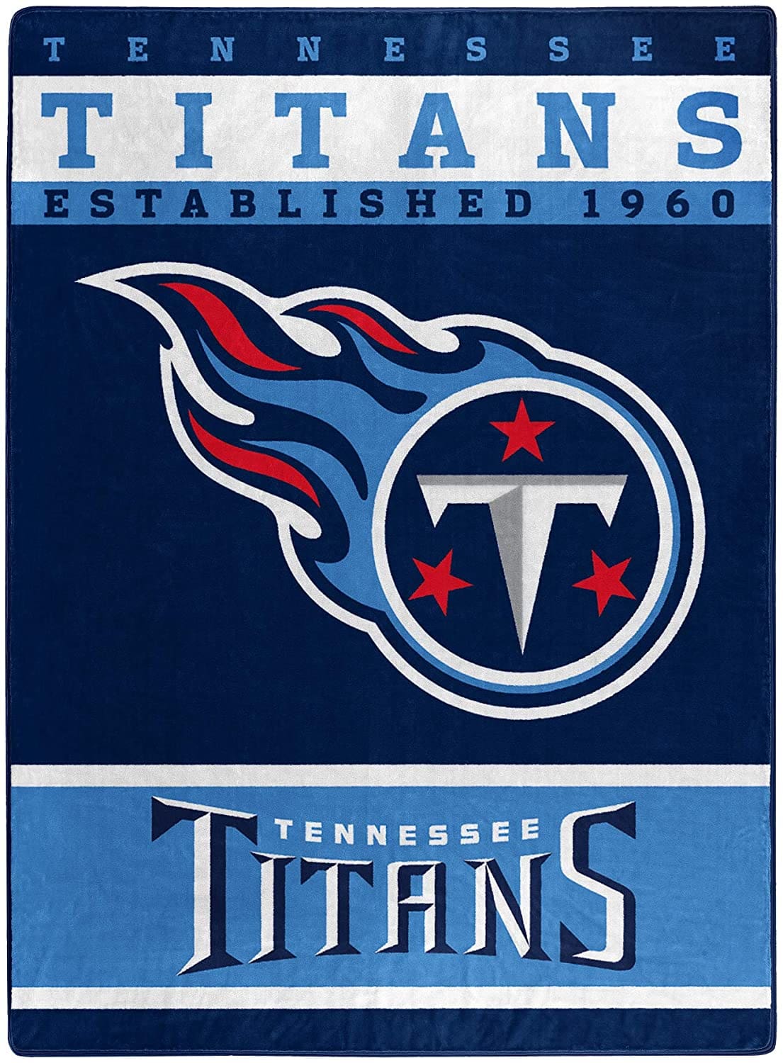 The Officially Licensed Nfl Throw Tennessee Titans Fleece Blanket