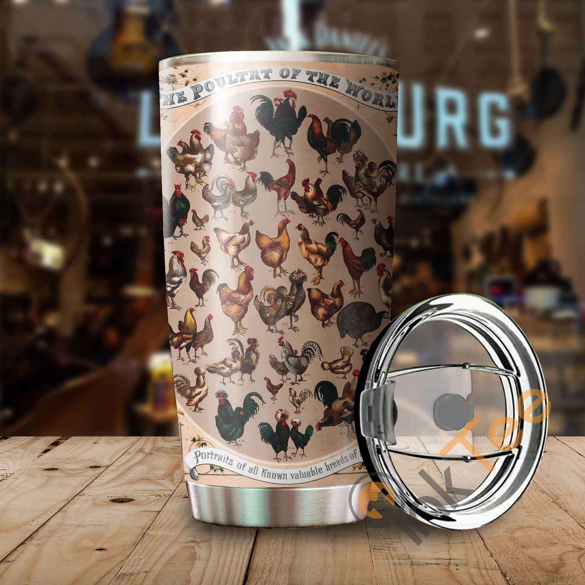 The Poultry Of The World Stainless Steel Tumbler