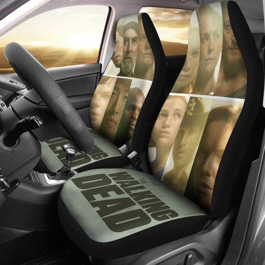 The Walking Dead Characters For Fan Gift Sku 2210 Car Seat Covers