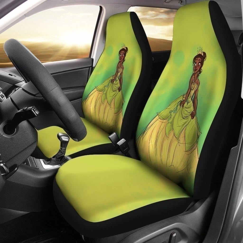 Tiana Princess For Fan Gift Sku 1620 Car Seat Covers