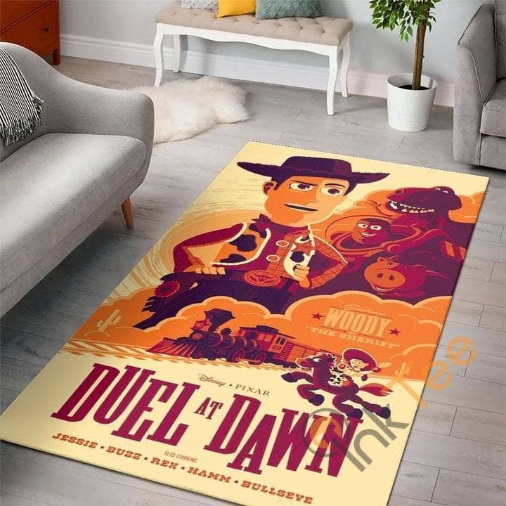 Toys Story Disney Movies Kitchen Bedroom Lover Rug