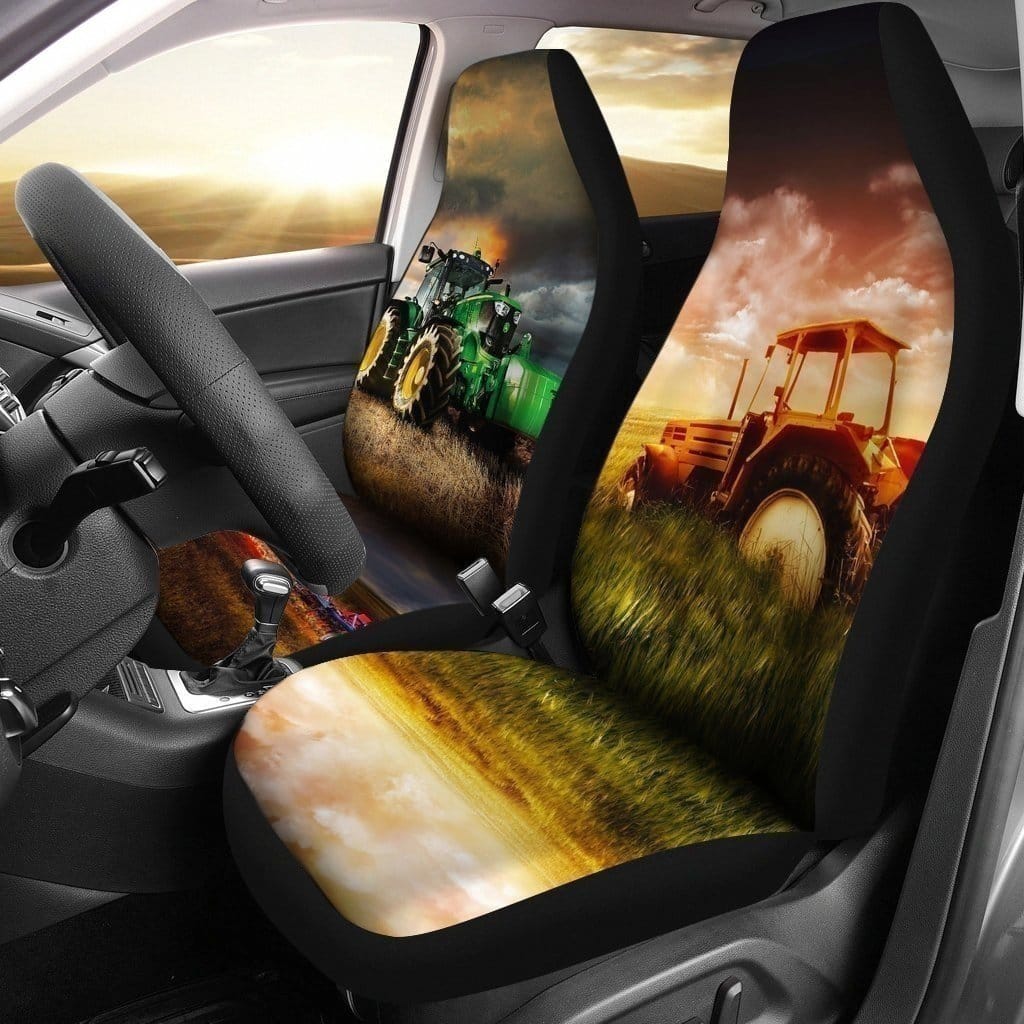 Truck Farming For Fan Gift Sku 2245 Car Seat Covers