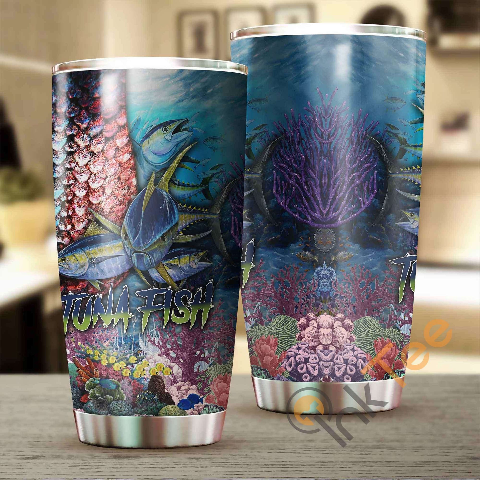 Tuna Fishing Amazon Best Seller Sku 3456 Stainless Steel Tumbler