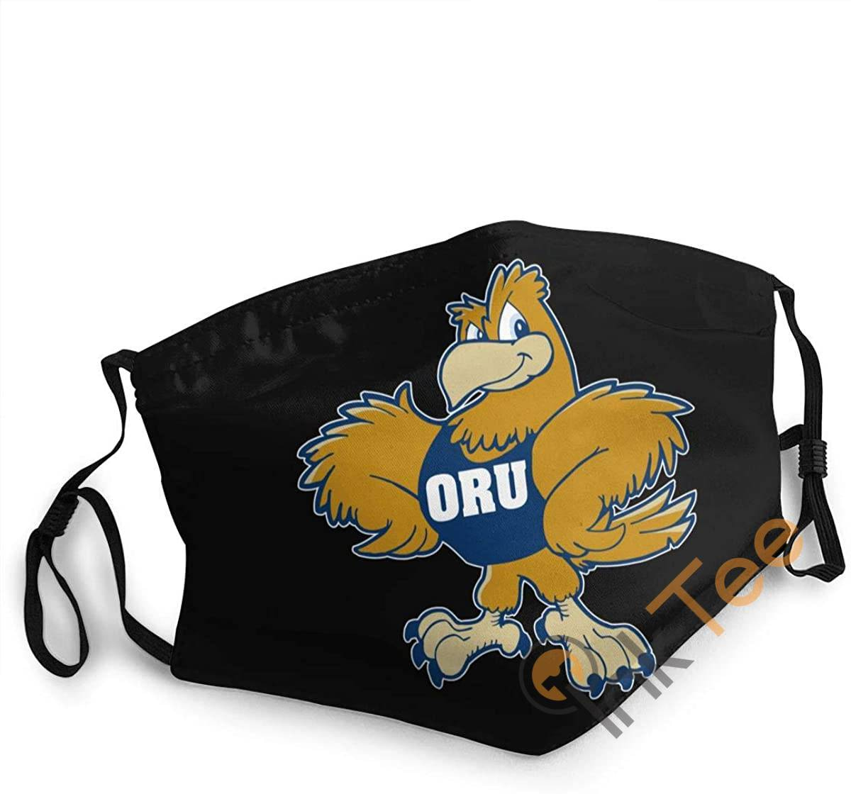 University Football Or Basketball Oral Roberts Golden Eagles Fans Unisex Reusable Sku 26 Face Mask
