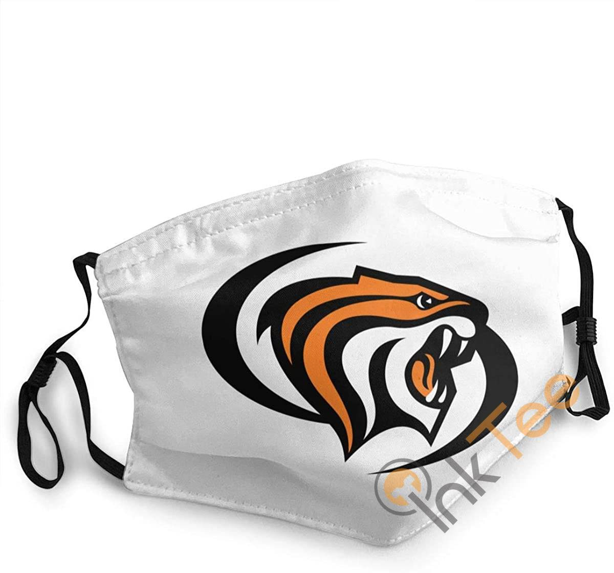 University Football Or Basketball Pacific Tigers Fans Unisex Reusable Sku 41 Face Mask
