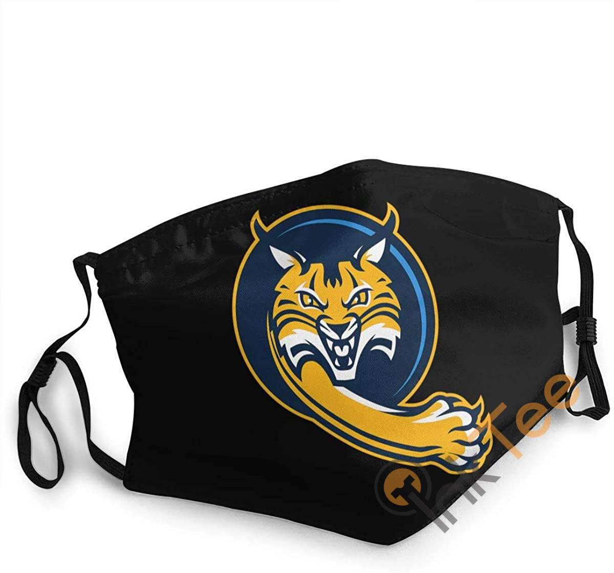 University Football Or Basketball Quinnipiac Bobcats Fans Unisex Reusable Sku 31 Face Mask