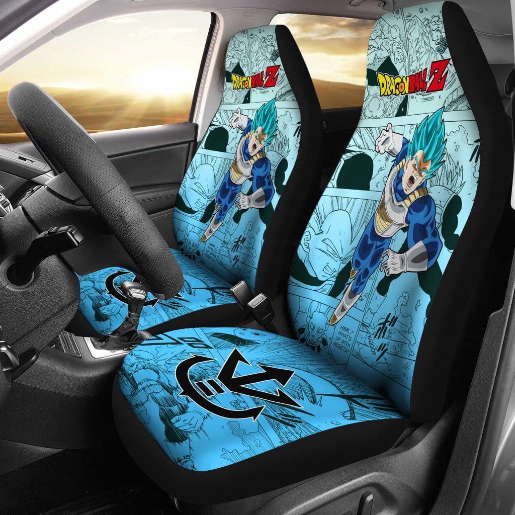 Vegeta Blue Characters Dragon Ball Z For Fan Gift Sku 3073 Car Seat Covers
