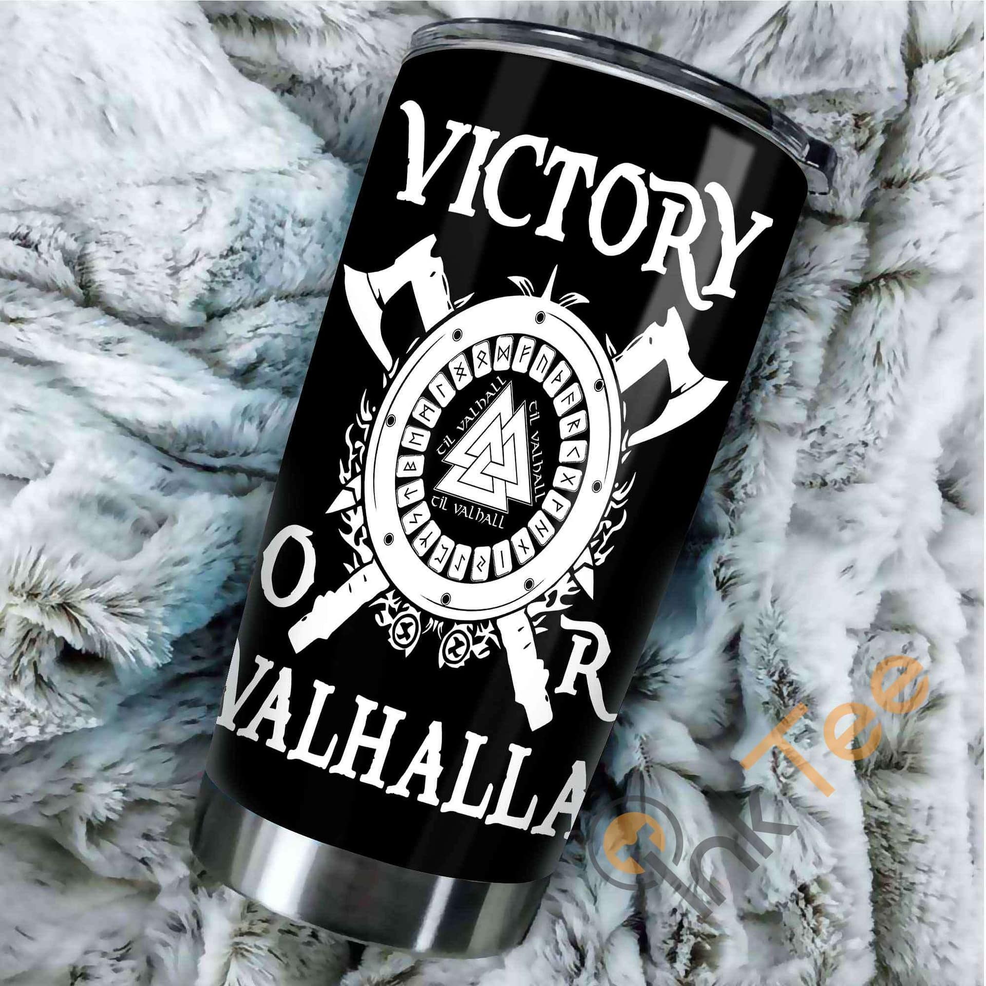 Victory Or Valhalla Stainless Steel Tumbler