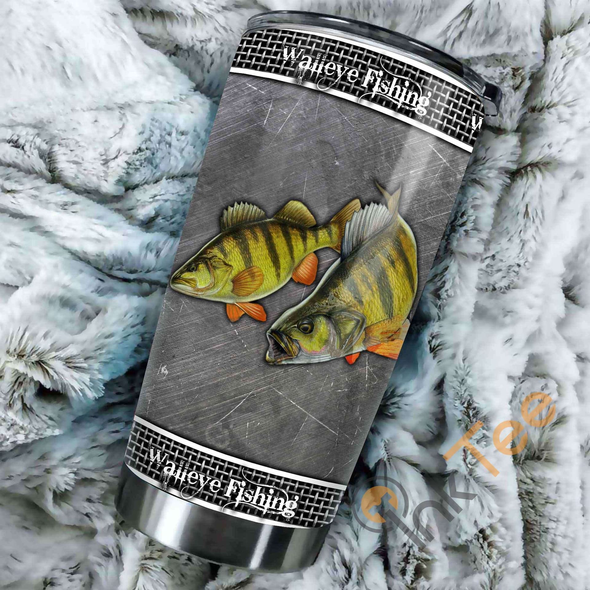 Walleye Fishing Camo Amazon Best Seller Sku 2540 Stainless Steel Tumbler