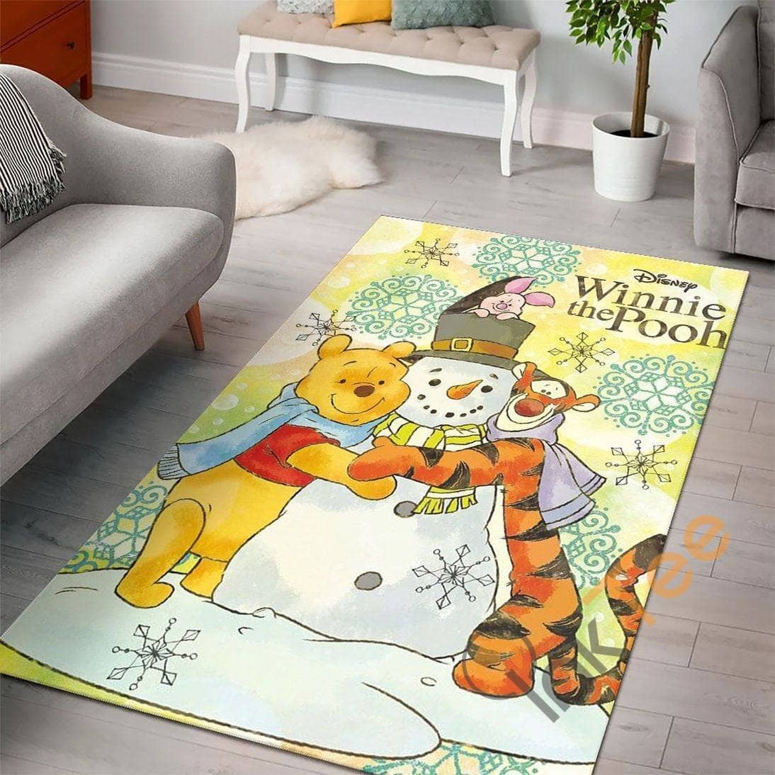 Winnie The Pooh Disney Movies Custom Children Room Decoration Floor Decor Rug