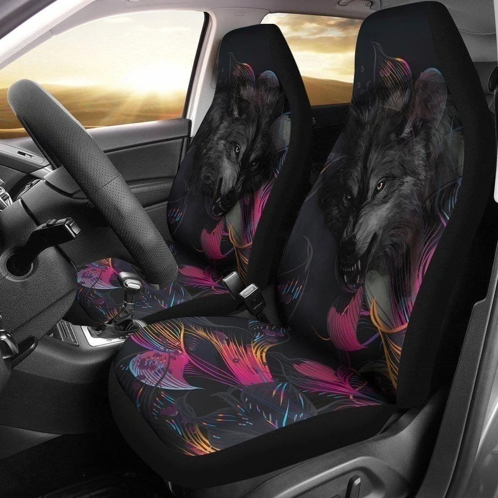 Wolf Grr For Fan Gift Sku 2288 Car Seat Covers