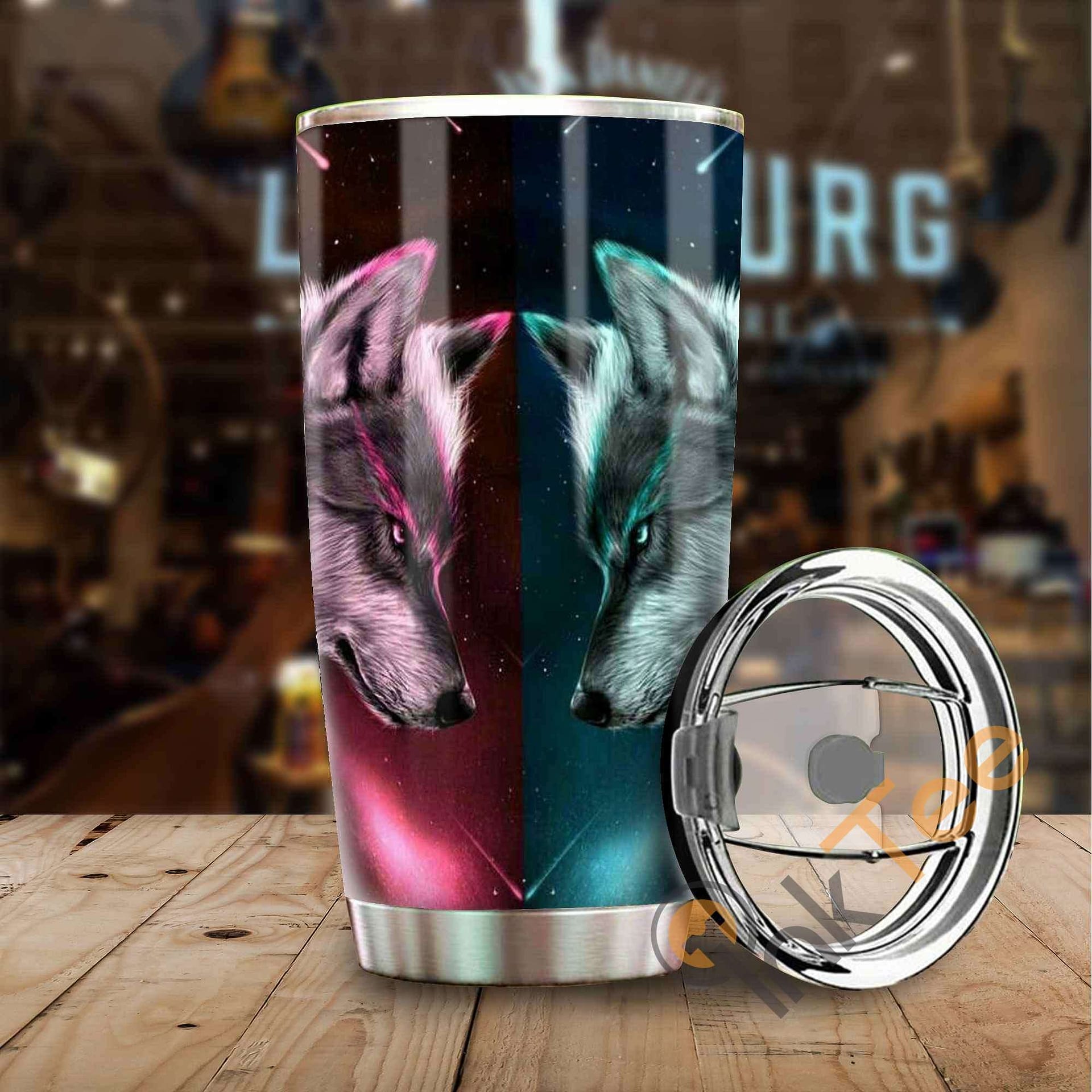 Wolf Lover Stainless Steel Tumbler