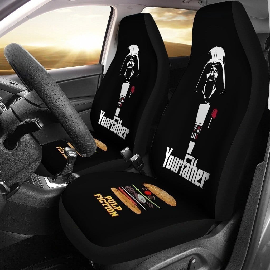 Your Father Star Wars Pulp Fiction For Fan Gift Sku 1968 Car Seat Covers