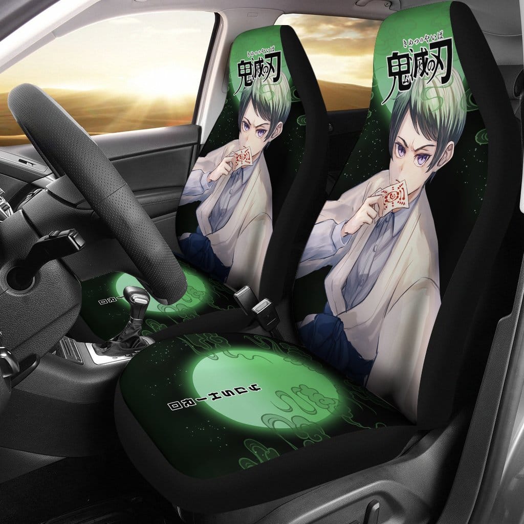 Yushiro Demon Slayer Under The Moon For Fan Gift Sku 1642 Car Seat Covers