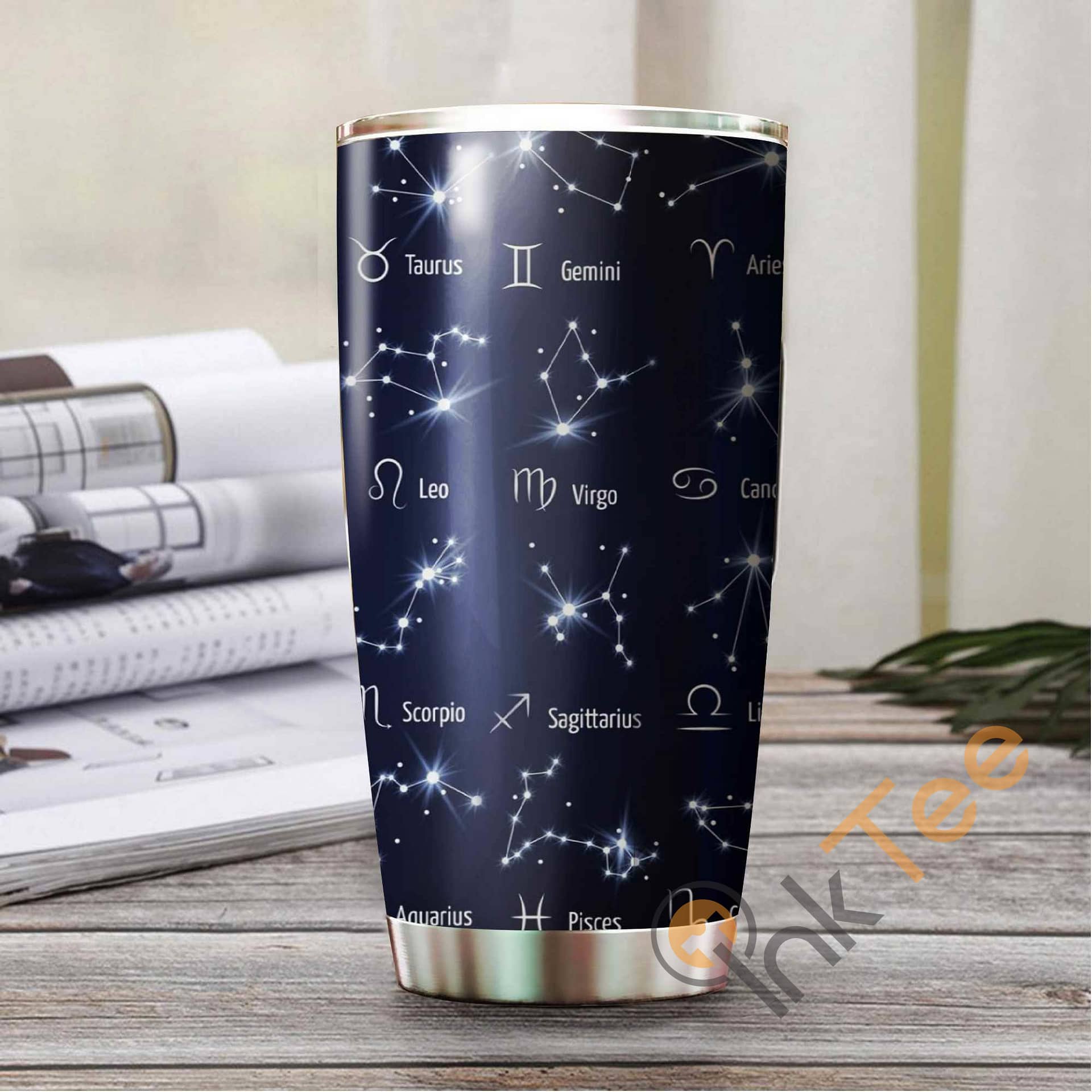 Zodiac Signs Stainless Steel Tumbler