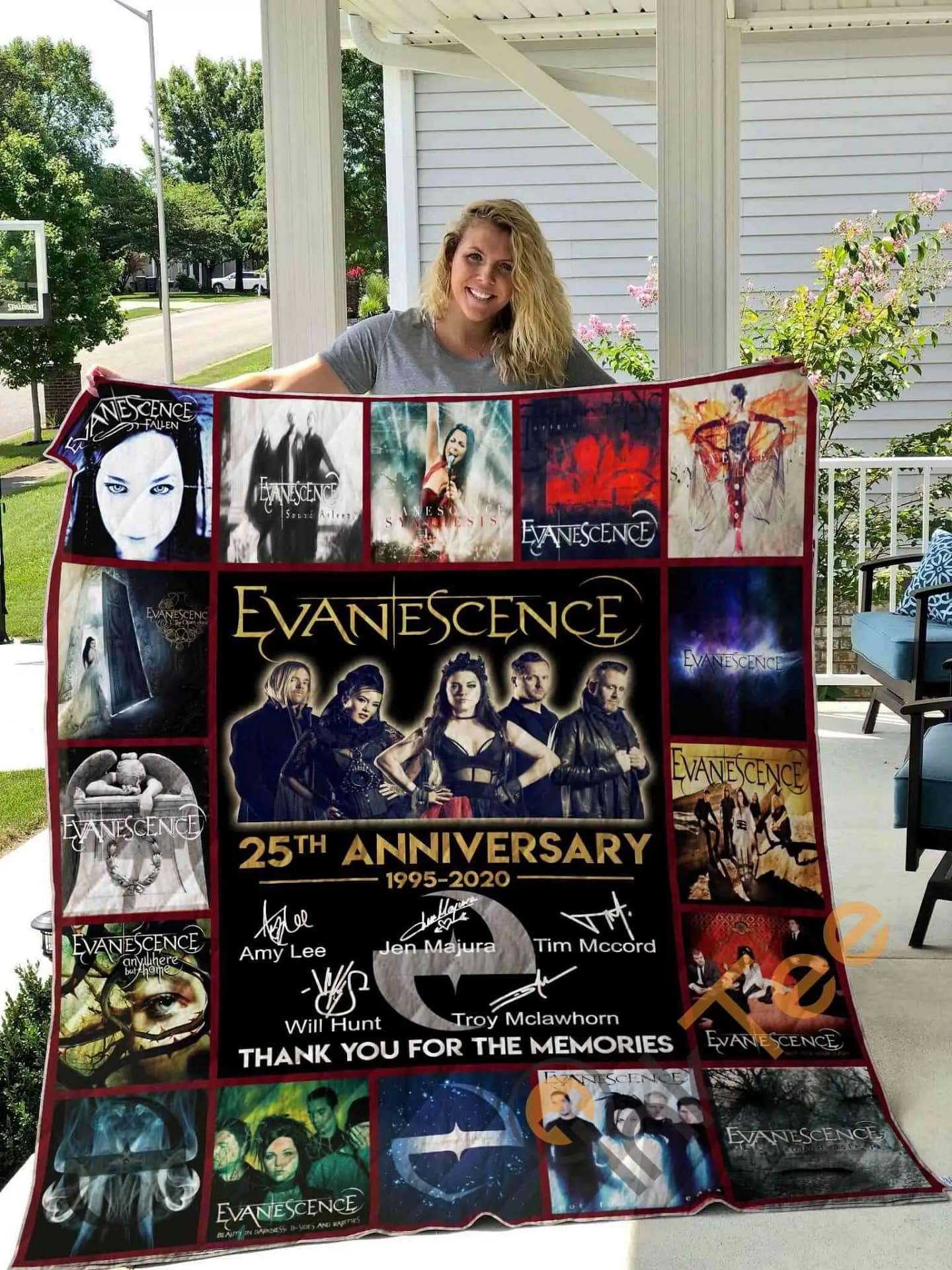25 Year Of Evanescence  Blanket TH0309 Quilt
