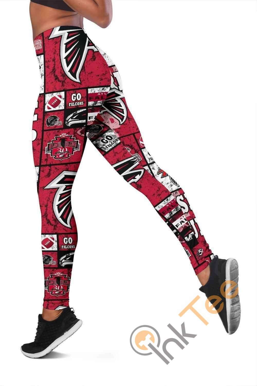 Inktee Store - Atlanta Falcons 3D All Over Print For Yoga Fitness Women'S Leggings Image