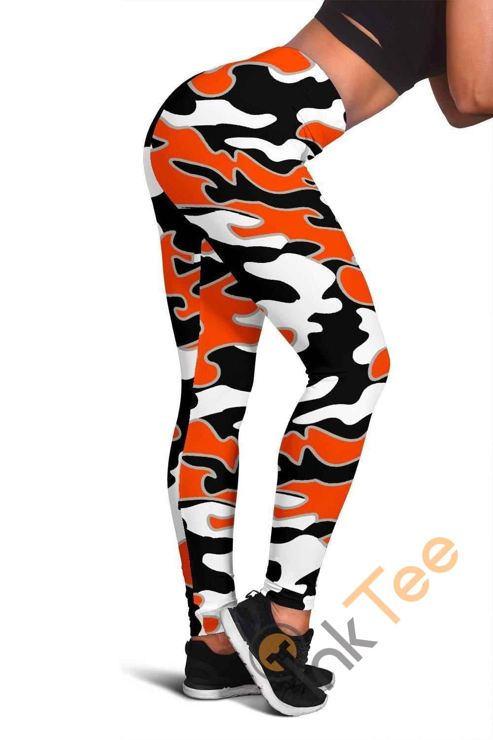 Inktee Store - Baltimore Orioles Inspired Tru Camo 3D All Over Print For Yoga Fitness Fashion Women'S Leggings Image