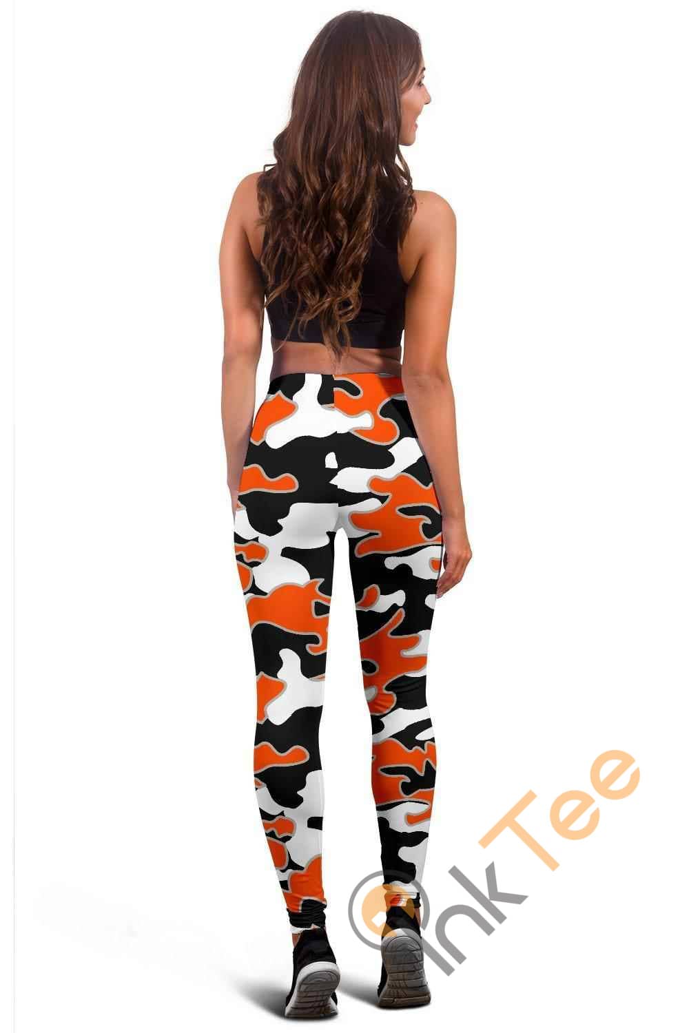 Inktee Store - Baltimore Orioles Inspired Tru Camo 3D All Over Print For Yoga Fitness Fashion Women'S Leggings Image