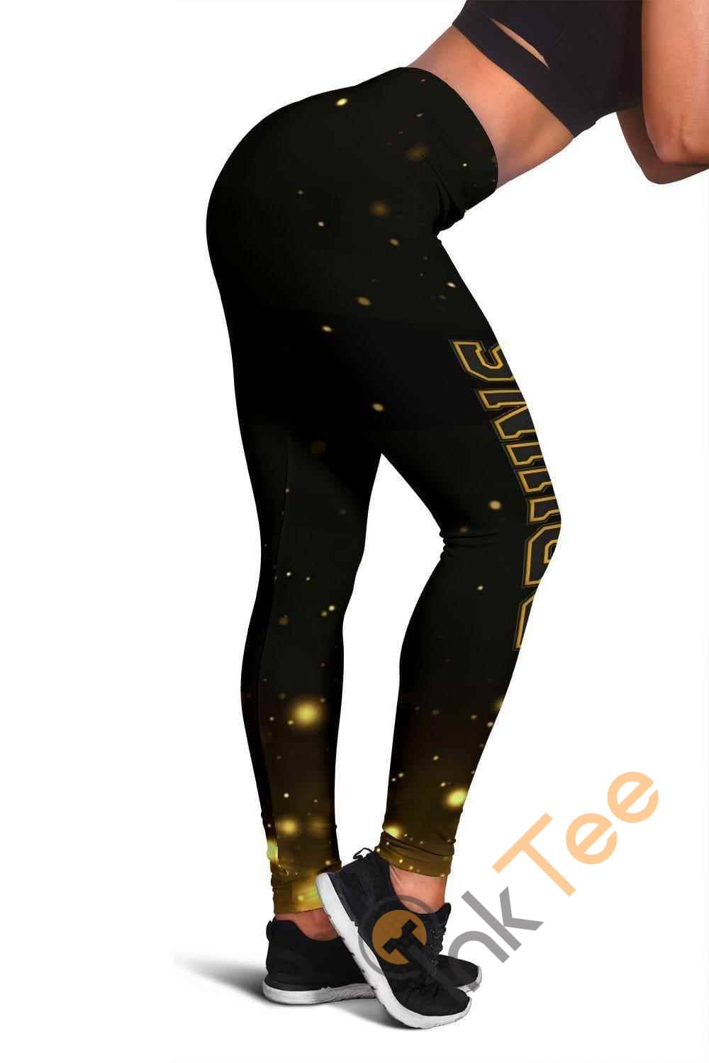 Inktee Store - Boston Bruins 3D All Over Print For Yoga Fitness Women'S Leggings Image
