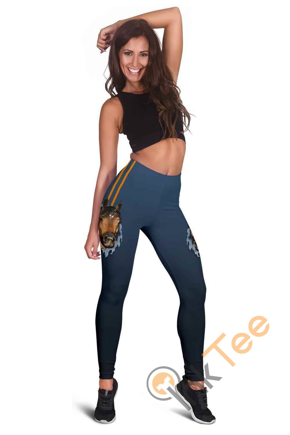 Inktee Store - Cat 3D All Over Print For Yoga Fitness Women'S Leggings Image