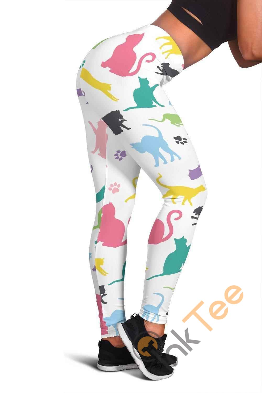 Inktee Store - Cats Women'S 3D All Over Print For Yoga Fitness Women'S Leggings Image