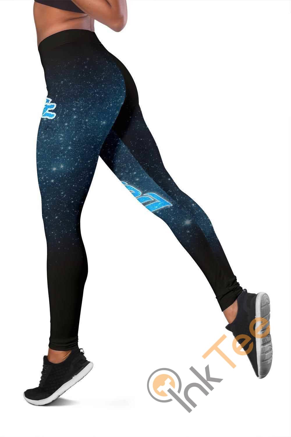 Inktee Store - Detroit Lions 3D All Over Print For Yoga Fitness Women'S Leggings Image