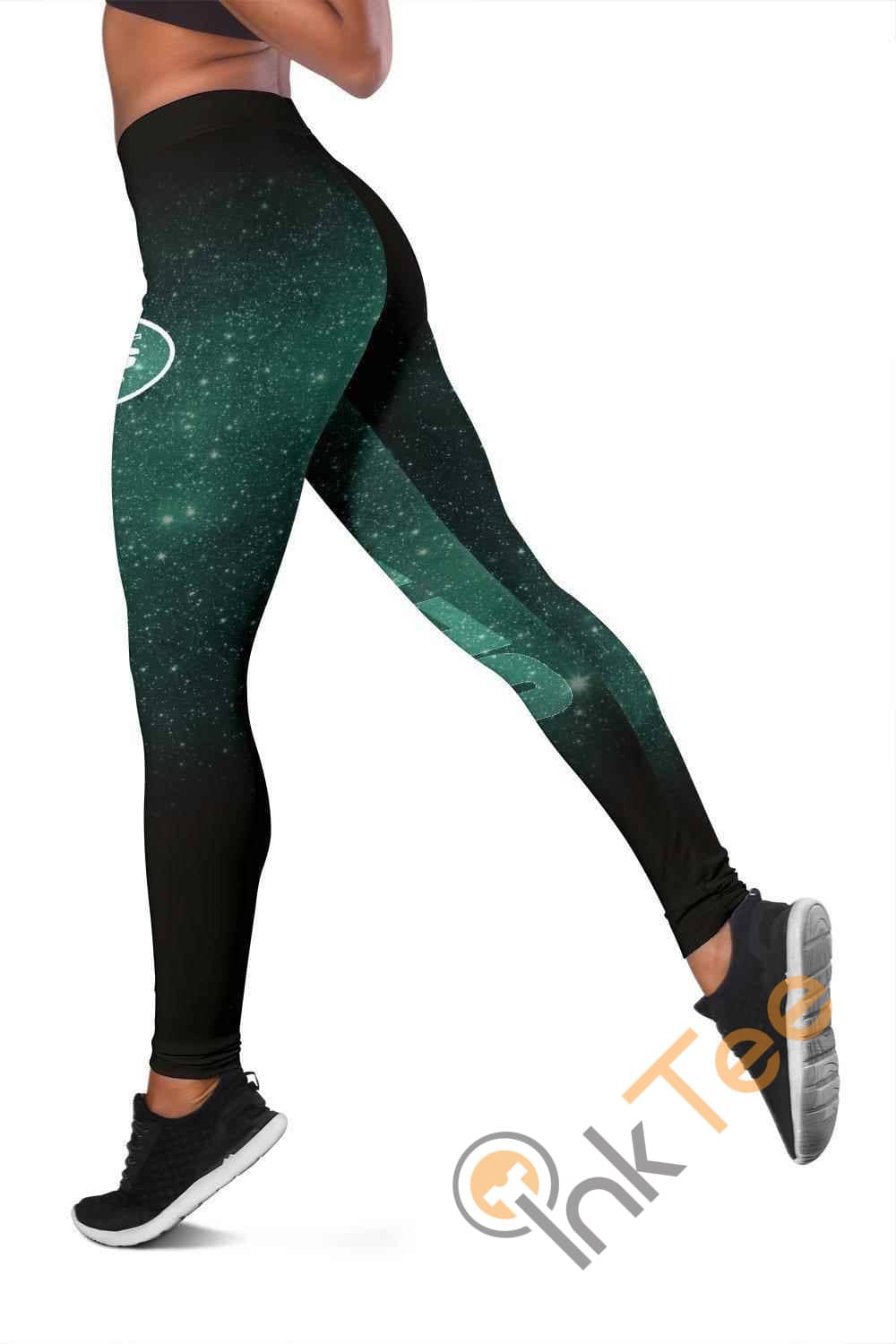 Inktee Store - New York Jets 3D All Over Print For Yoga Fitness Women'S Leggings Image
