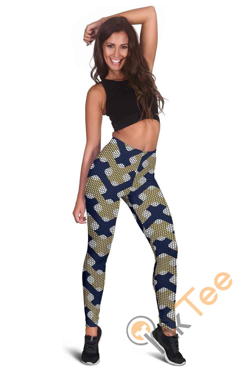 Inktee Store - Pitt Panthers Inspired Liberty 3D All Over Print For Yoga Fitness Fashion Women'S Leggings Image