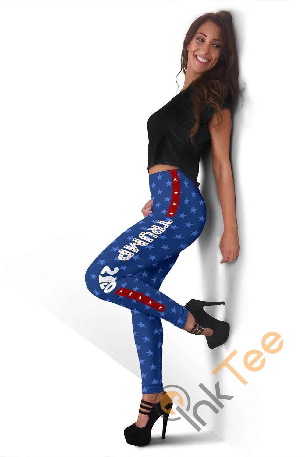 Inktee Store - Trump 2020 - Kag 3D All Over Print For Yoga Fitness Legging Image