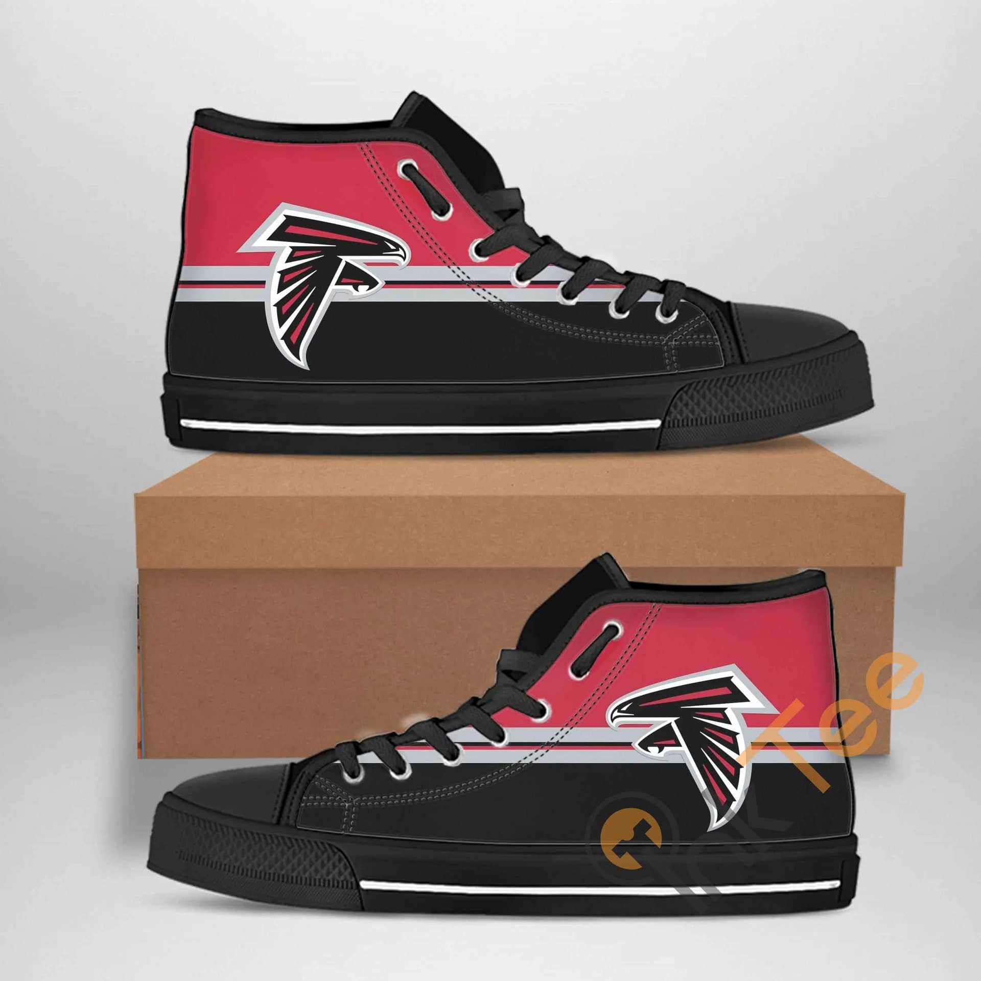 Atlanta Falcons Nfl Football Amazon Best Seller Sku 1259 High Top Shoes