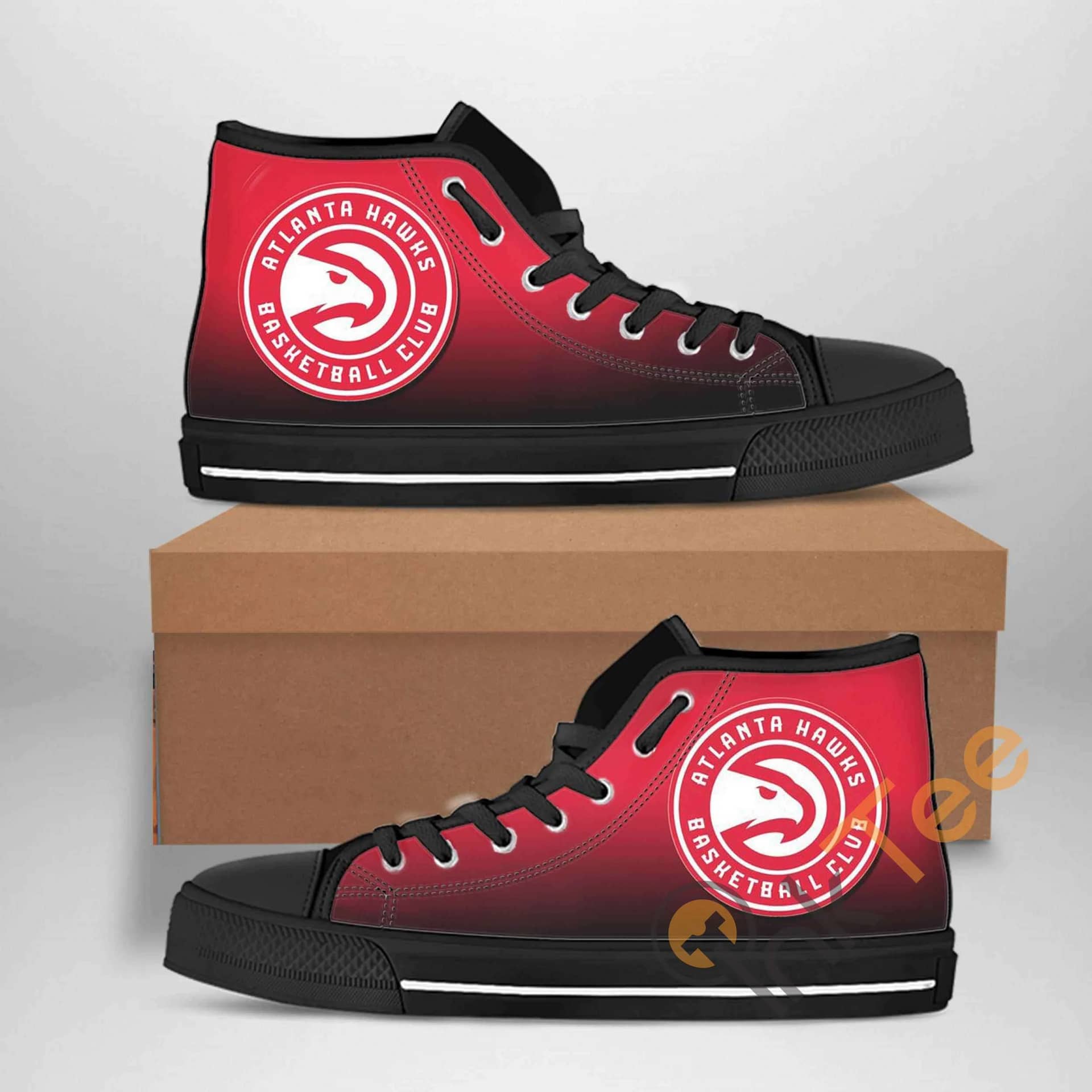 Atlanta Hawks Nba Basketball Amazon Best Seller Sku 1264 High Top Shoes