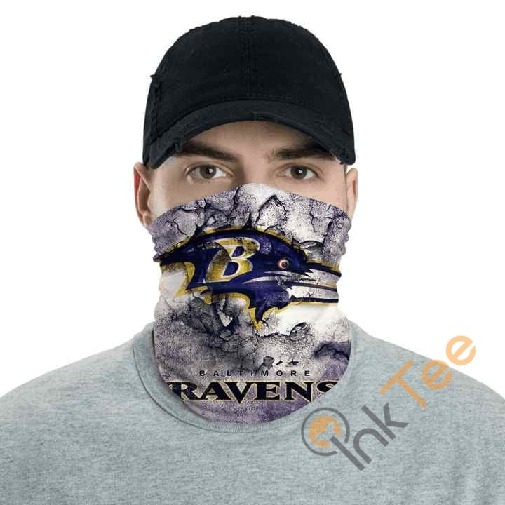 Inktee Store - Baltimore Ravens Sports Neck Gaiter Image