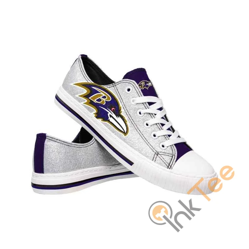 Baltimore Ravens Nfl Low Top Shoes