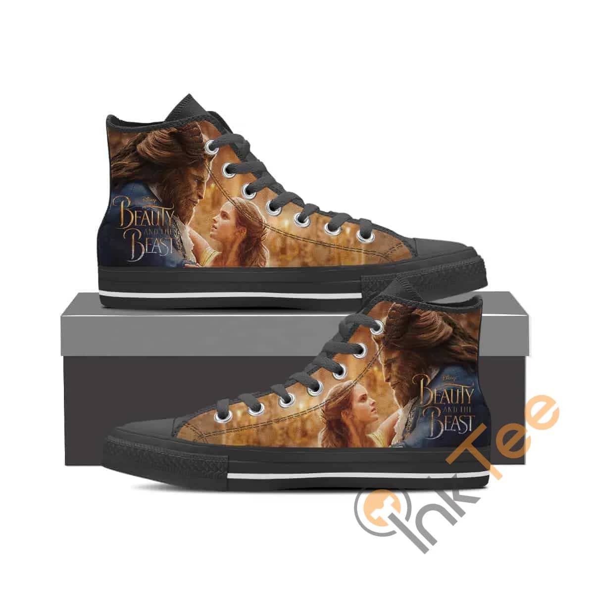 Beauty And The Beast Amazon Best Seller Sku 1287 High Top Shoes
