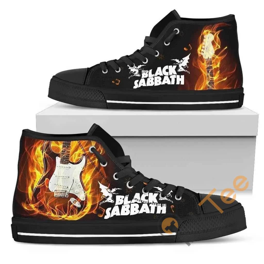 Black Sabbath Amazon Best Seller Sku 1295 High Top Shoes