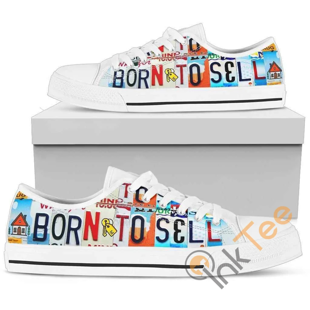 Born To Sell Low Top Shoes