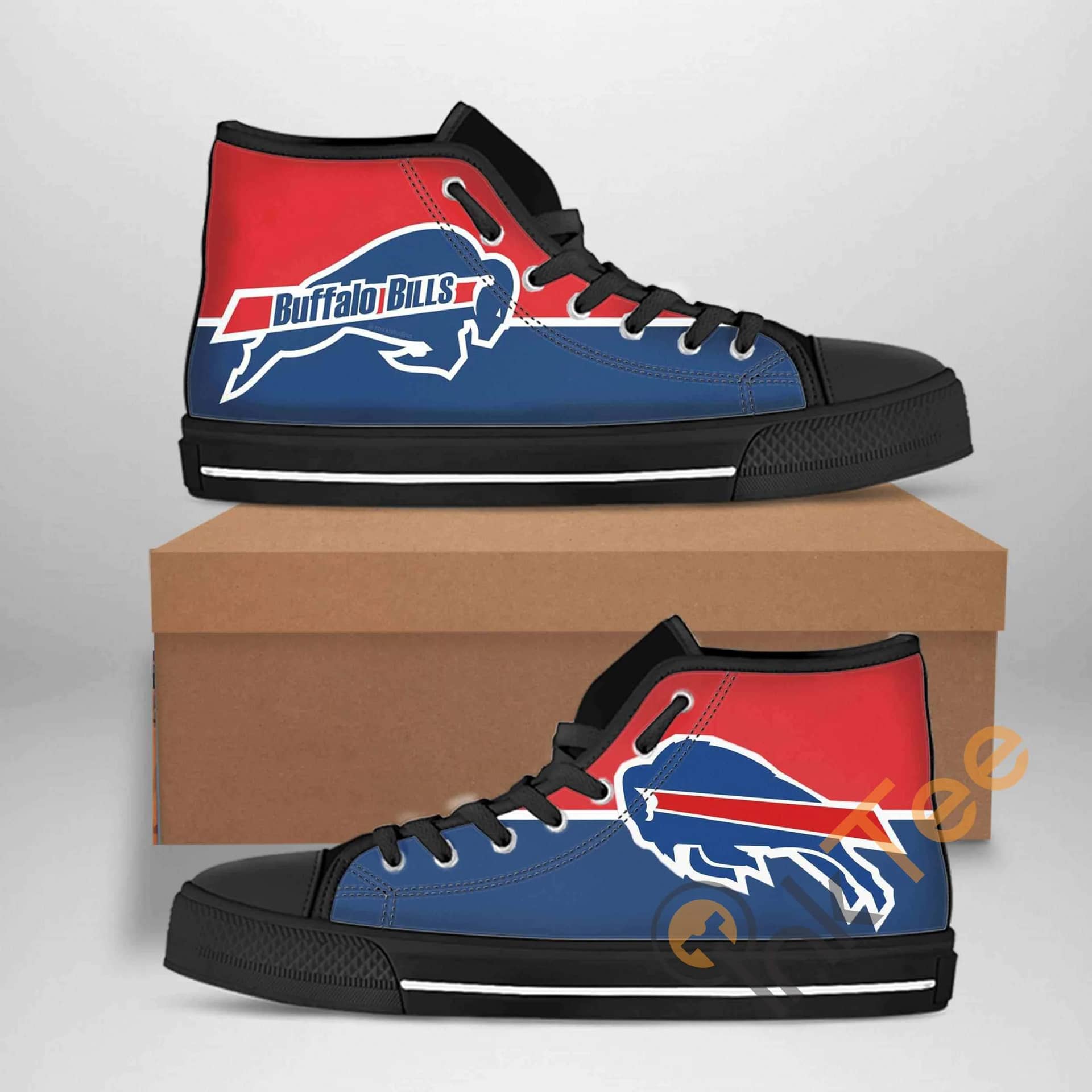 Buffalo Bills Nfl Football Amazon Best Seller Sku 1347 High Top Shoes